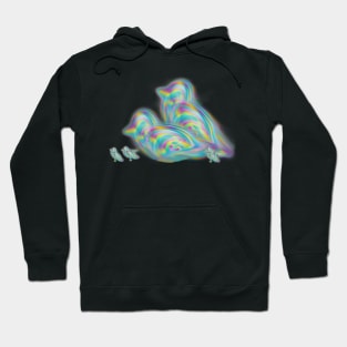 Swirly Birds Hoodie